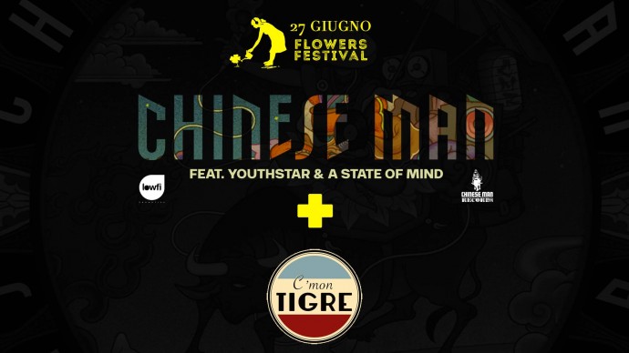 Chinese Man + C'mon Tigre al Flowers Festival di Collegno (To)